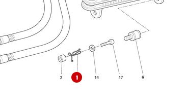 Cable Grommet NEW - Ducati