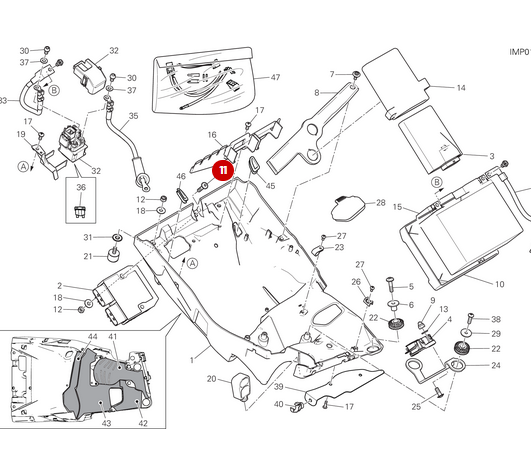 Screw Tbeif NEW - Ducati