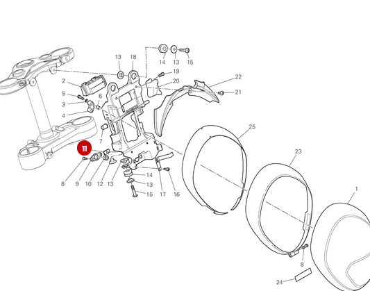 Rubber Buffer NEW - Ducati