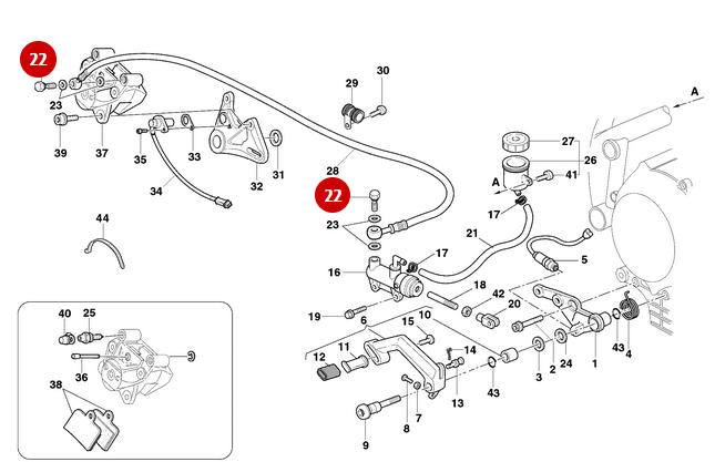 New Banjo Screw - Ducati