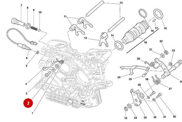 Washer 8.2x20x1 NEW - Ducati