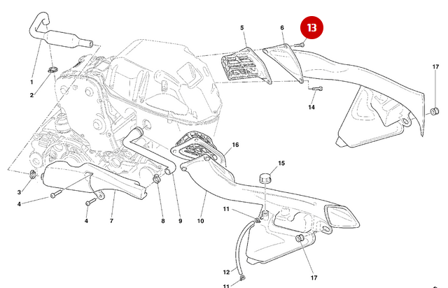 Air Conveyor Screw NEW - Ducati