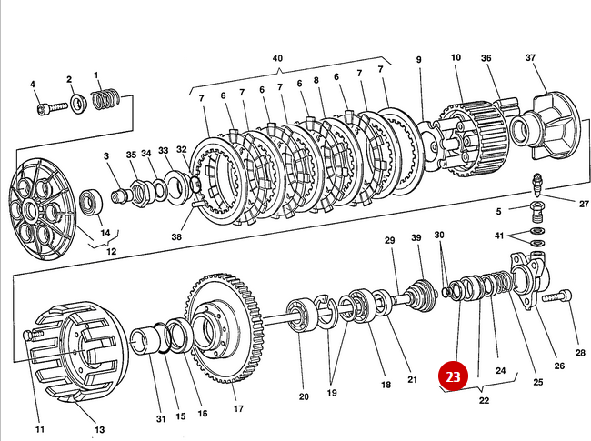 NEW Sealing Ring - Ducati