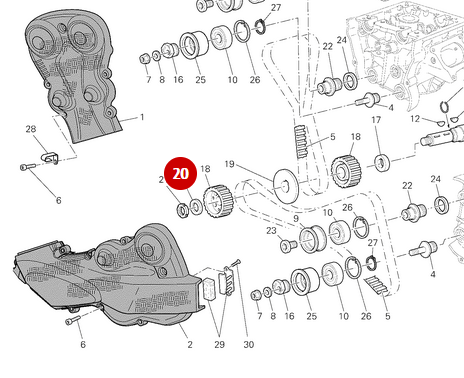 NEW Spacer - Ducati