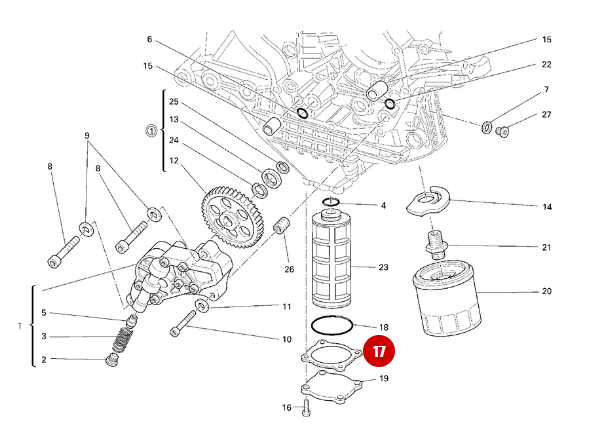 Strain relief NEW - Ducati
