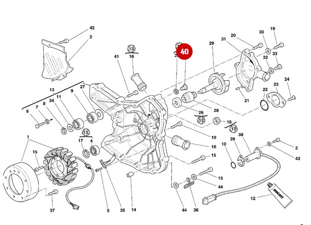 New M15X1 Thread Plug - Ducati