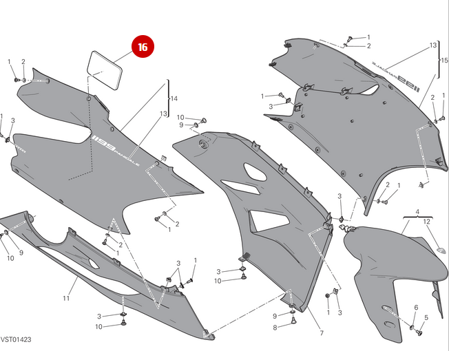 NEW Stamp - Ducati
