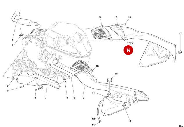 Air Conveyor Screw NEW - Ducati