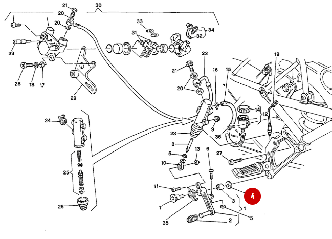 Washer NEW - Ducati