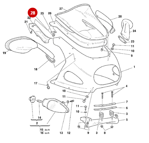 Insert FILLETTI NEW - Ducati