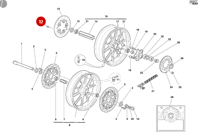NEW screw - Ducati