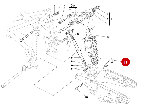 NEW spacer - Ducati
