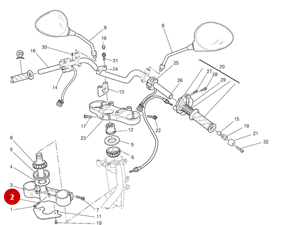 NEW Stop Screw - Ducati