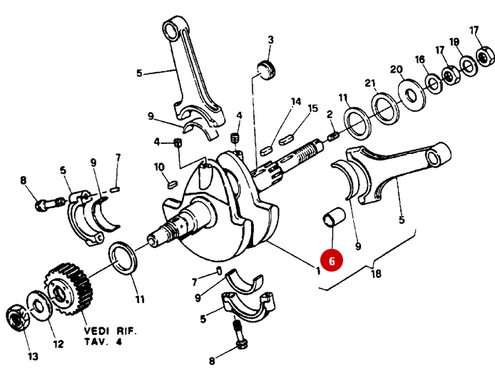 New Connecting Rod Bushing - Ducati