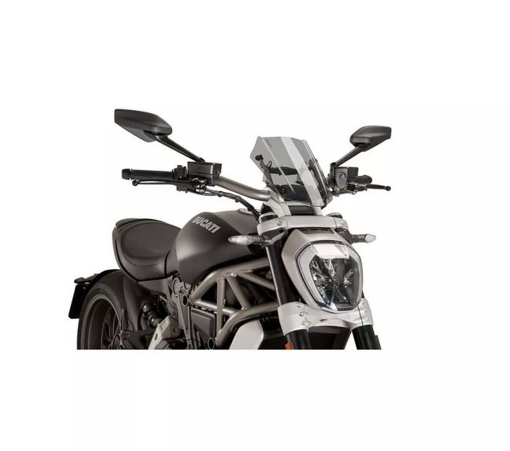 PUIG Sport Windshield - Ducati