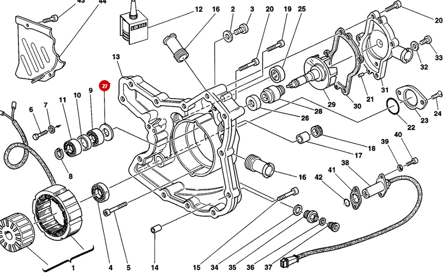 Spacer Washer NEW - Ducati