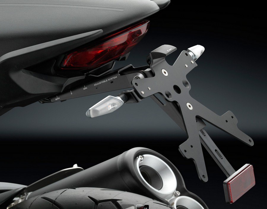 Rizoma License Plate Support Kit NEW - Ducati