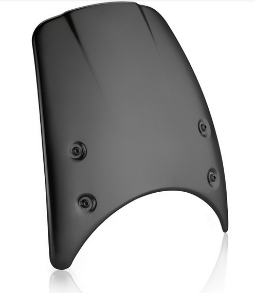 Black Aluminum Headlight Fairing NEW - Rizoma