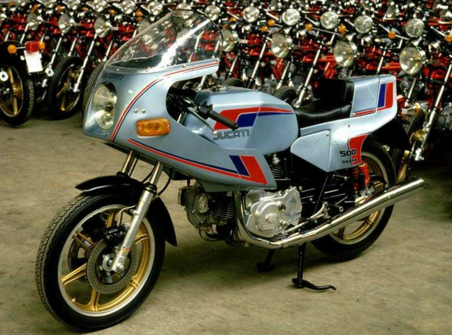 NEW Pantah Left Fuel Tank Decal - Ducati