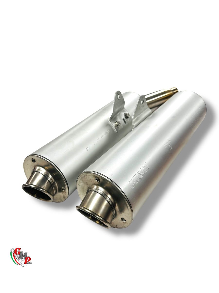 Pair of Original Silencers - Ducati