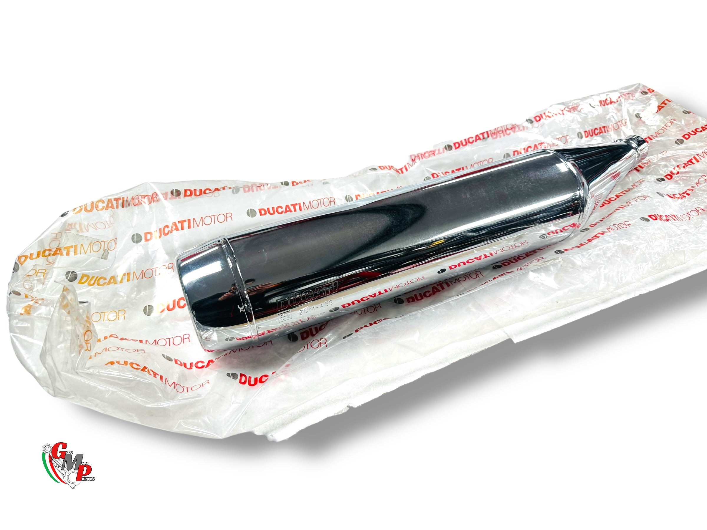 Silent Exhaust Original Right NEW - Ducati