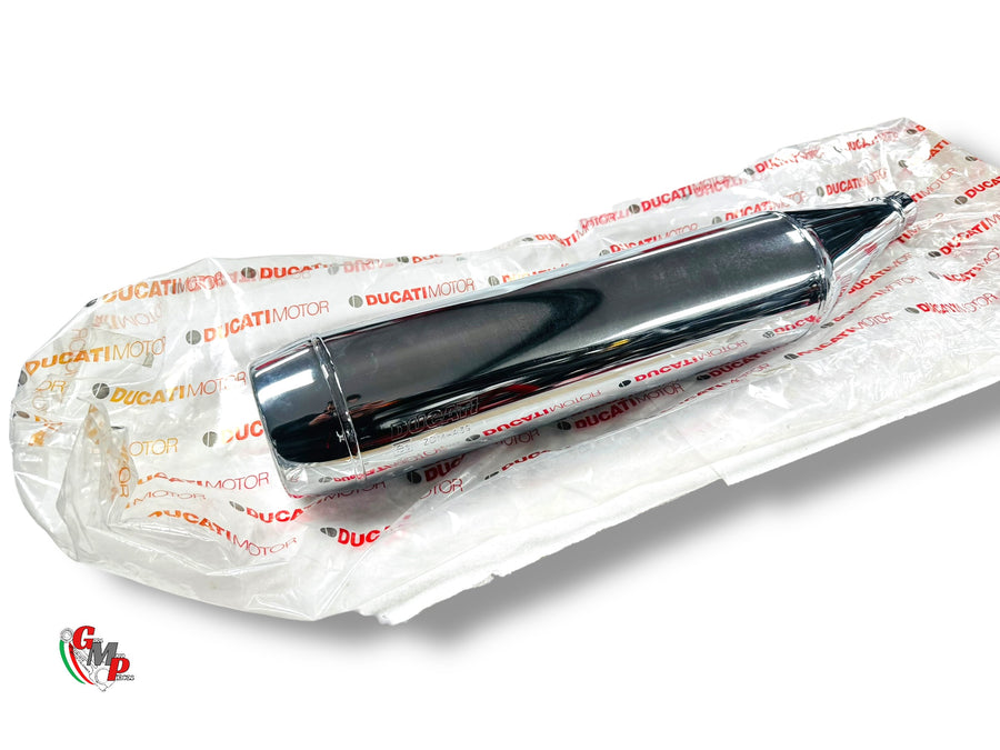 Silent Exhaust Original Right NEW - Ducati
