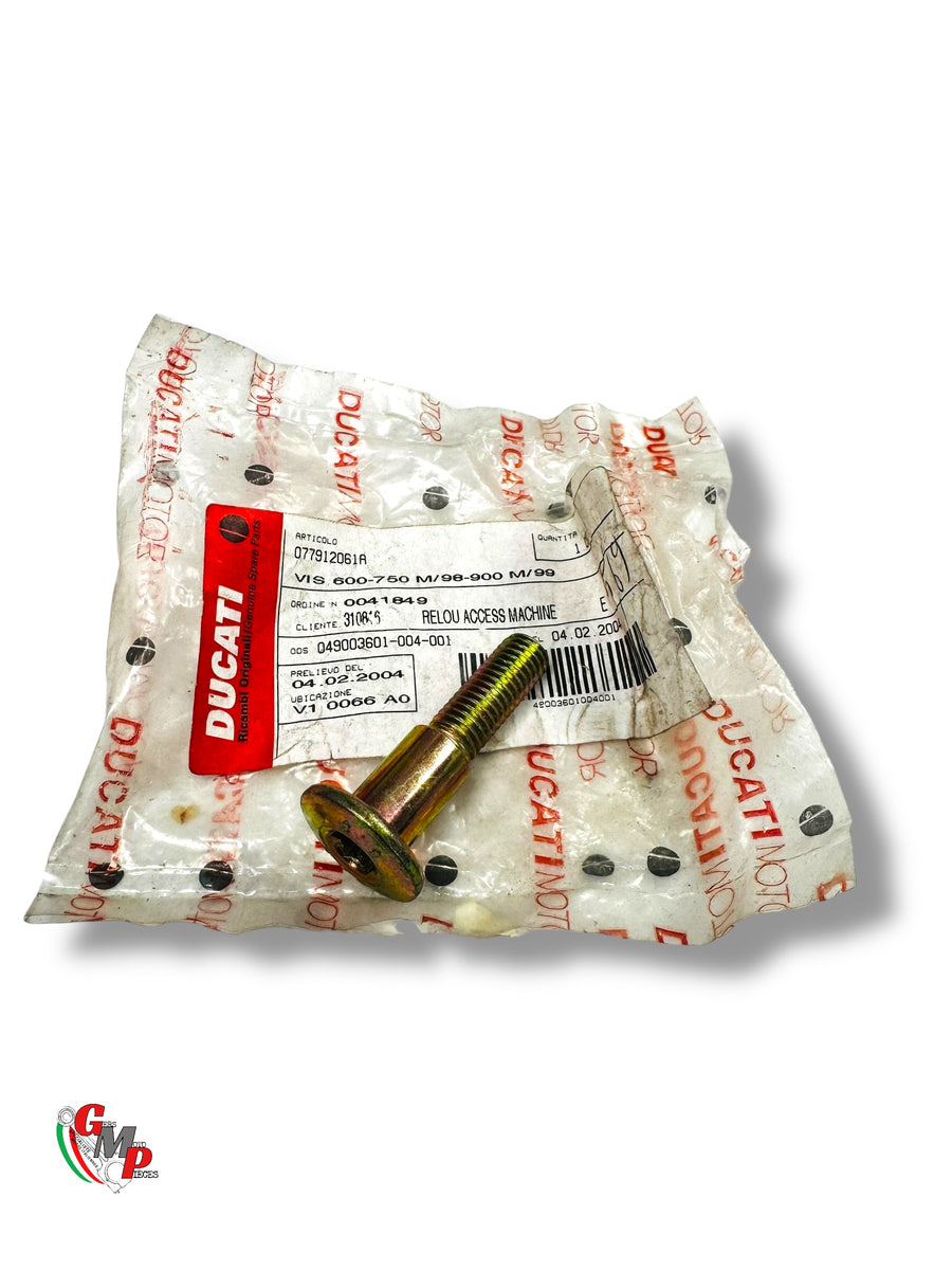 Platinum Footrest Screw Bichromate NEW - Ducati