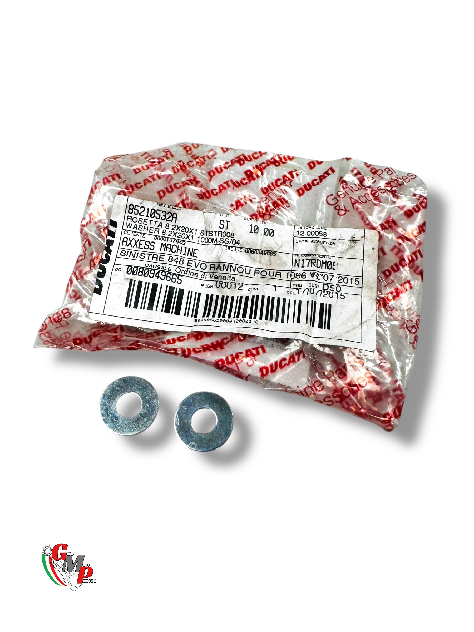 Rondelle 8.2X20X1 NEUVE - Ducati