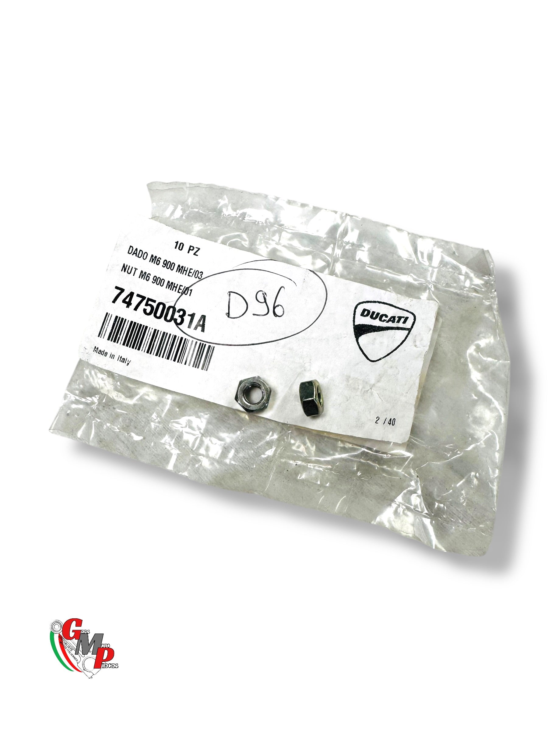 Ecrou M6 NEUF - Ducati