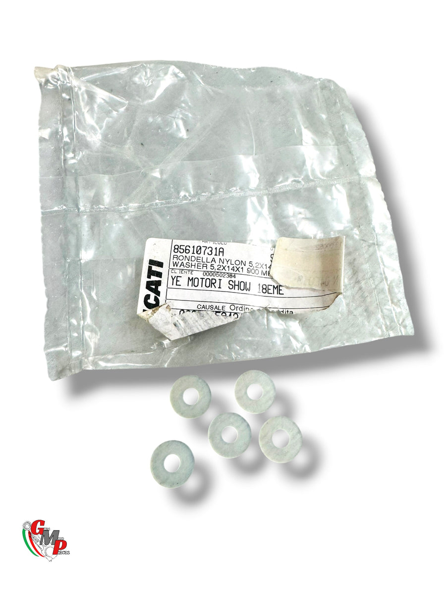 Nylon Washer 5.2x14x1 NEW - Ducati