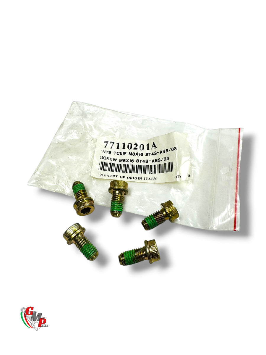 Screw Tceif M8X16 Bichromate NEW - Ducati
