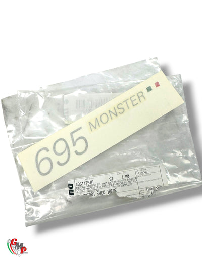 Left Emblem Monster 695 NEW - Ducati