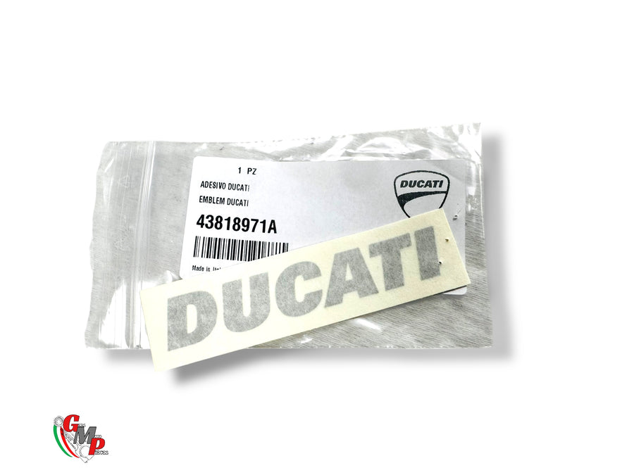 New Ducati Emblem Sticker - Ducati