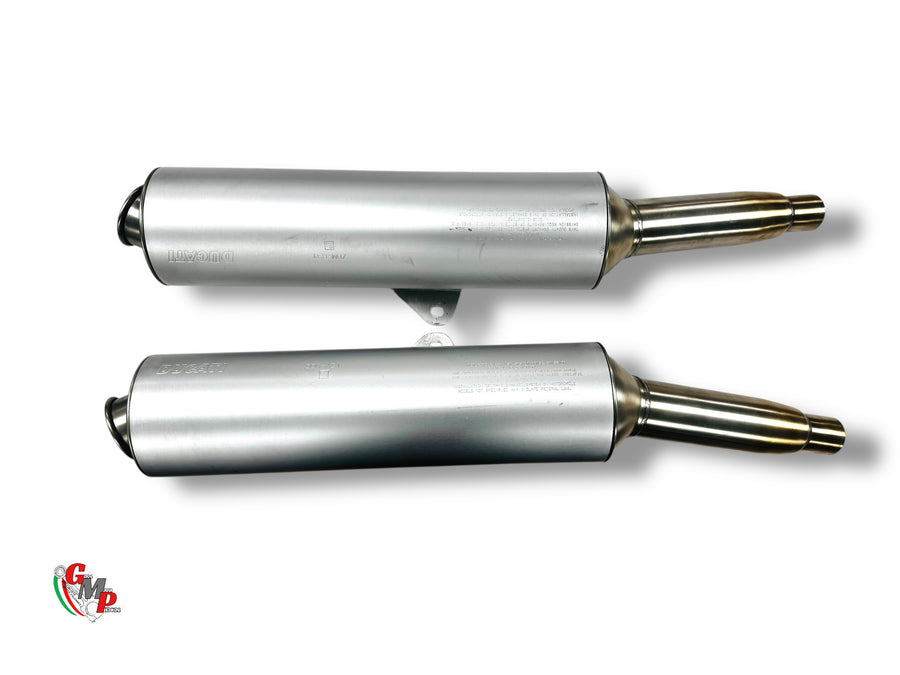 Pair of Original Silencers - Ducati
