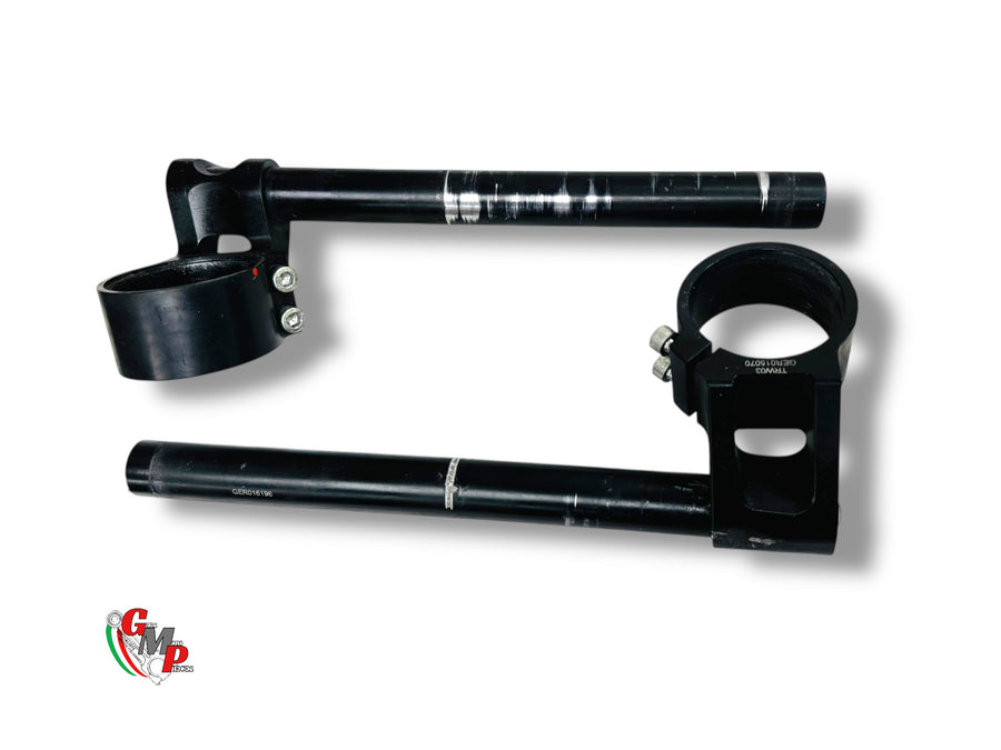 Pair of 50mm clip-on handlebars - Ducati