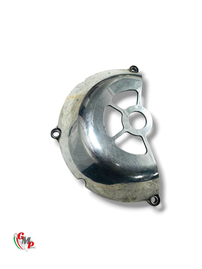 Polished Aluminum Vented Clutch Cover - Ducati