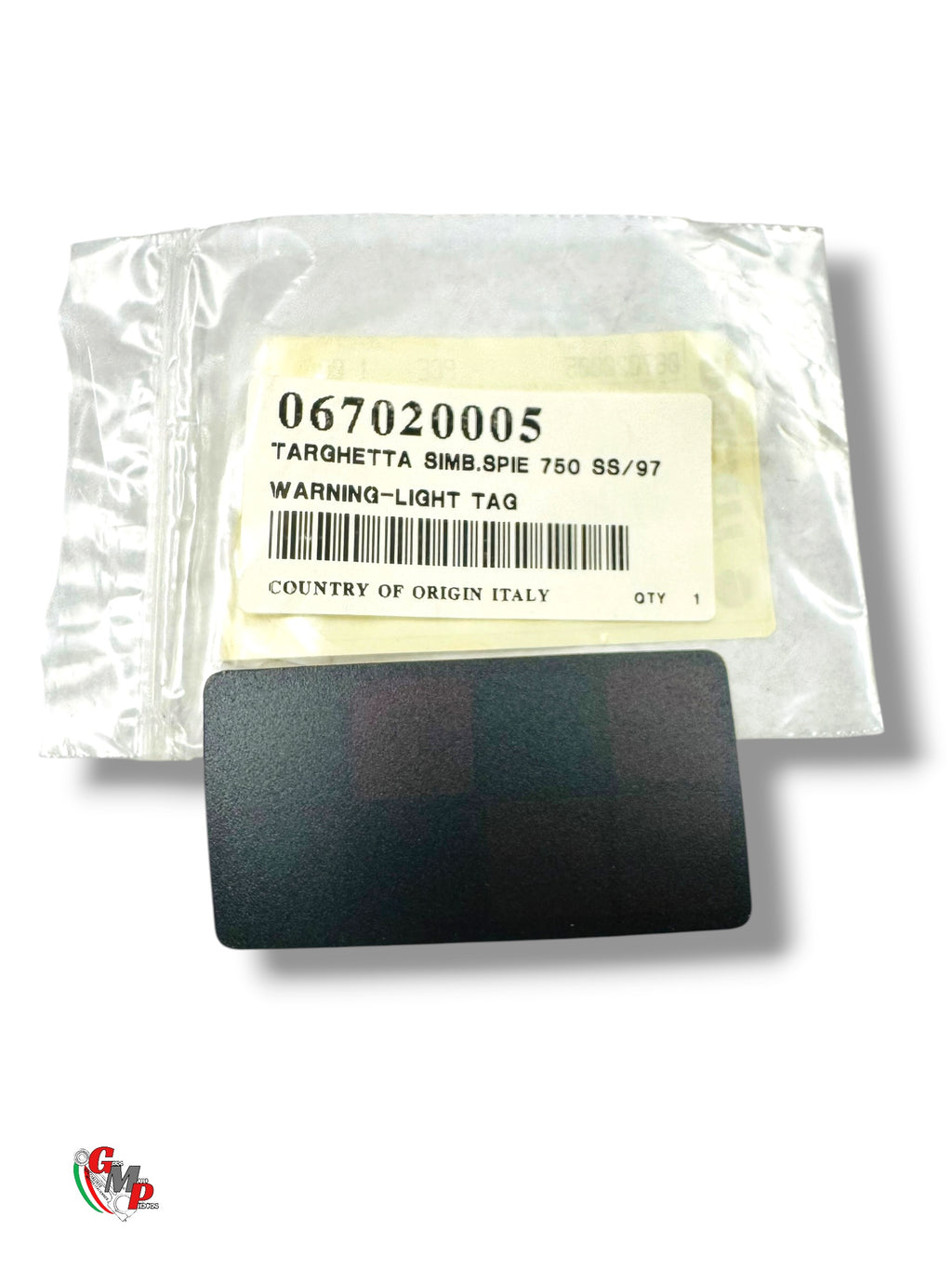 NEW Meter Light Warning Plate - Ducati