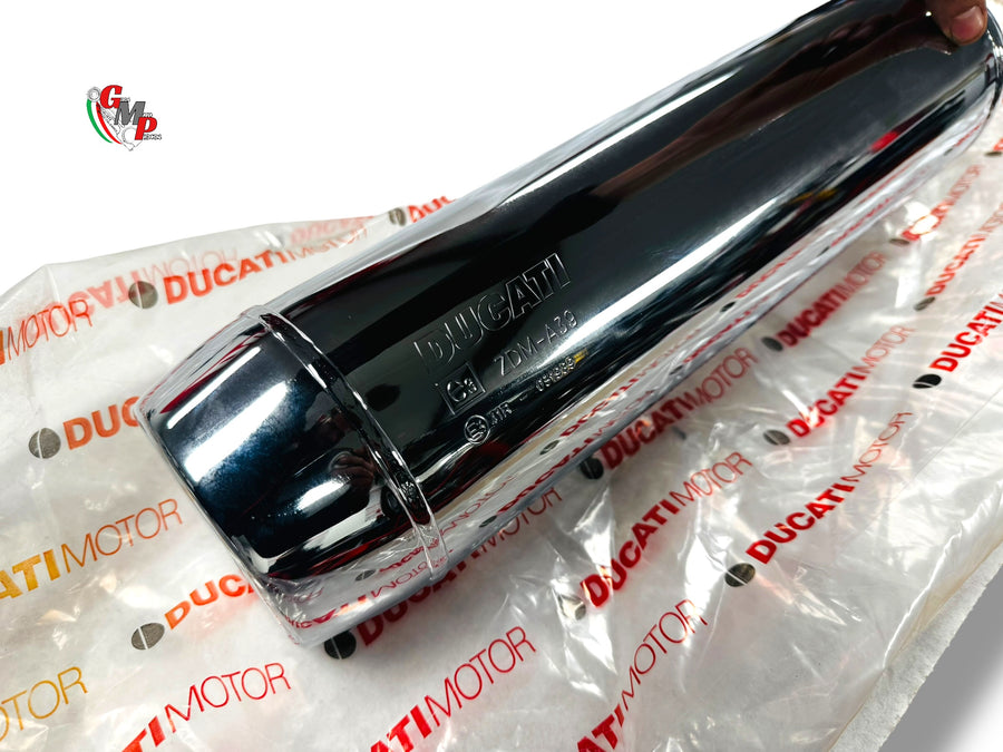 Silent Exhaust Original Right NEW - Ducati