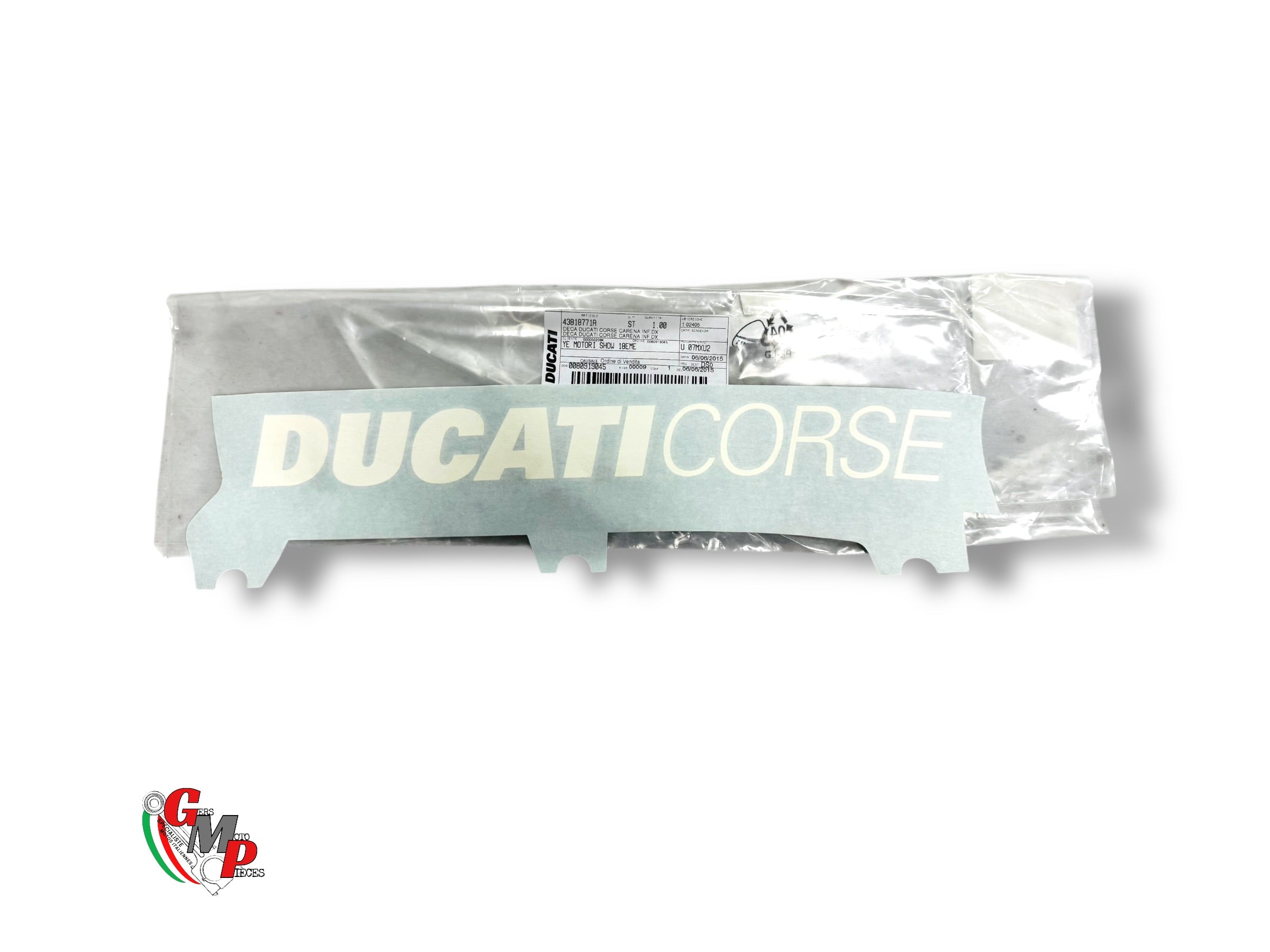 NEW Ducati Corse Sticker - Ducati