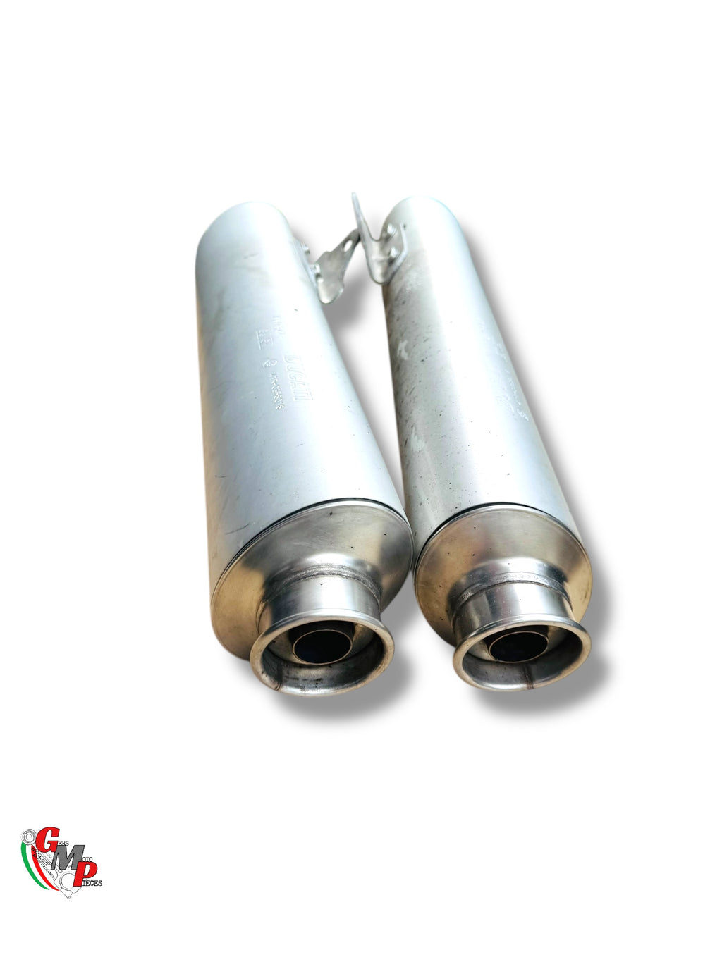 Pair of Exhaust Silencers - Ducati