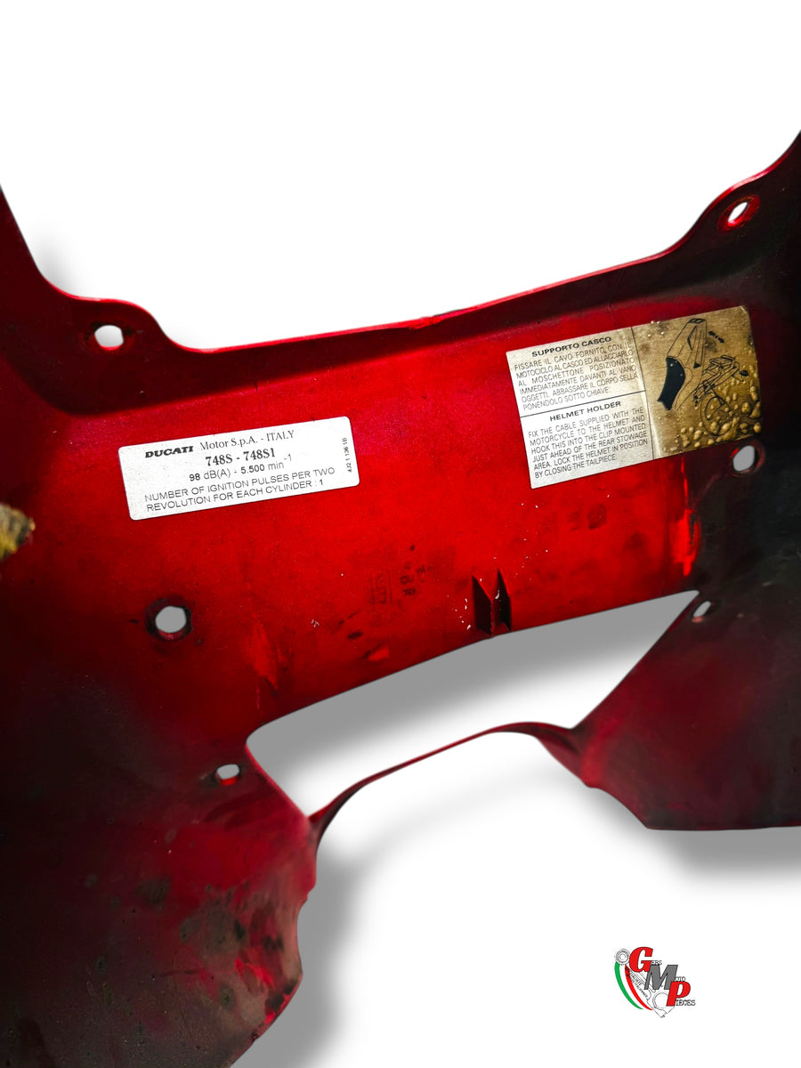 Biposto Red Rear Fairing - Ducati
