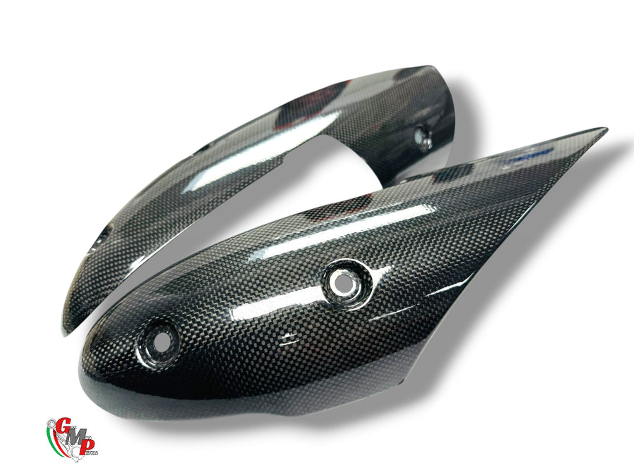 Carbon Exhaust Heat Shield - Ducati