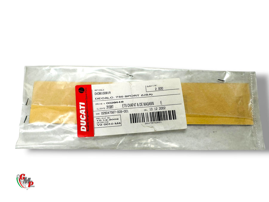 New Ducati 750 Sport Sticker - Ducati