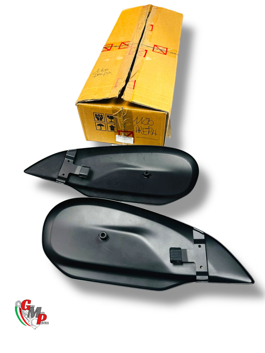 Pair of New Black Aluminum Covers - Ducati Performance