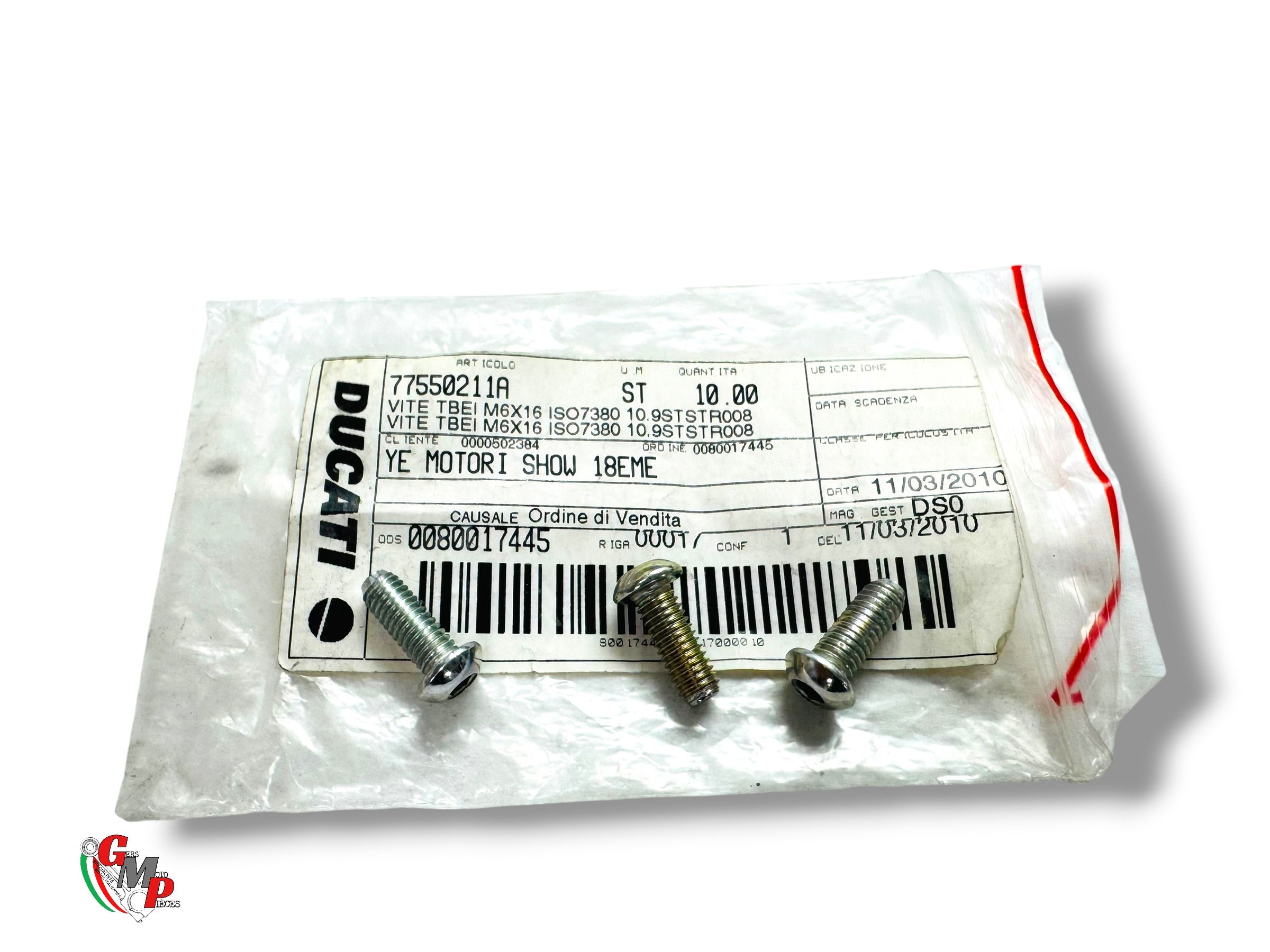 Vis Tbei M6X16 NEUVE - Ducati