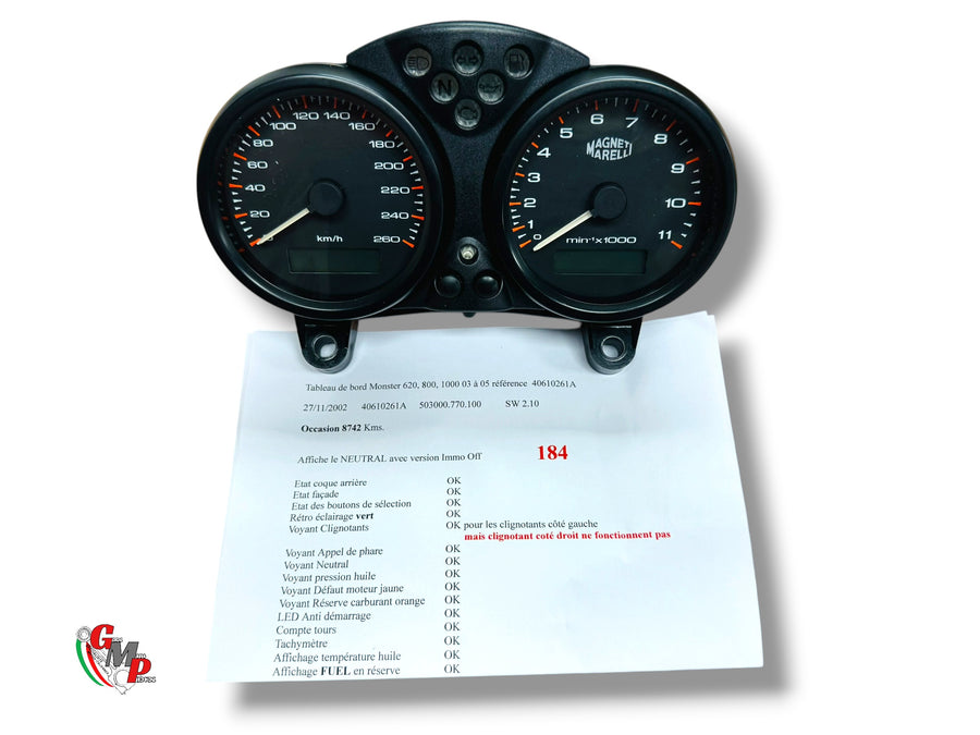 Dashboard - Ducati