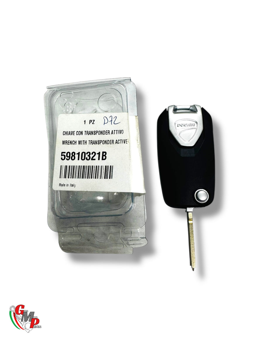 NEW Key with Active Transponder - Ducati