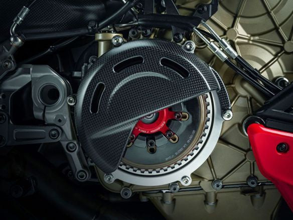 Ducati Performance Carbon Dry Clutch Cover - Ducati