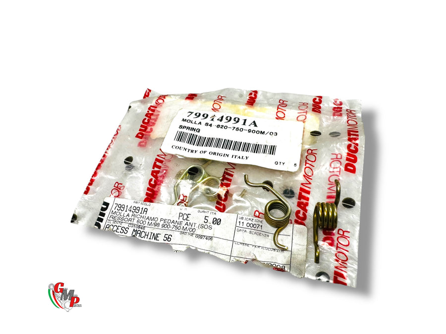 NEW Bichromate Footrest Spring - Ducati