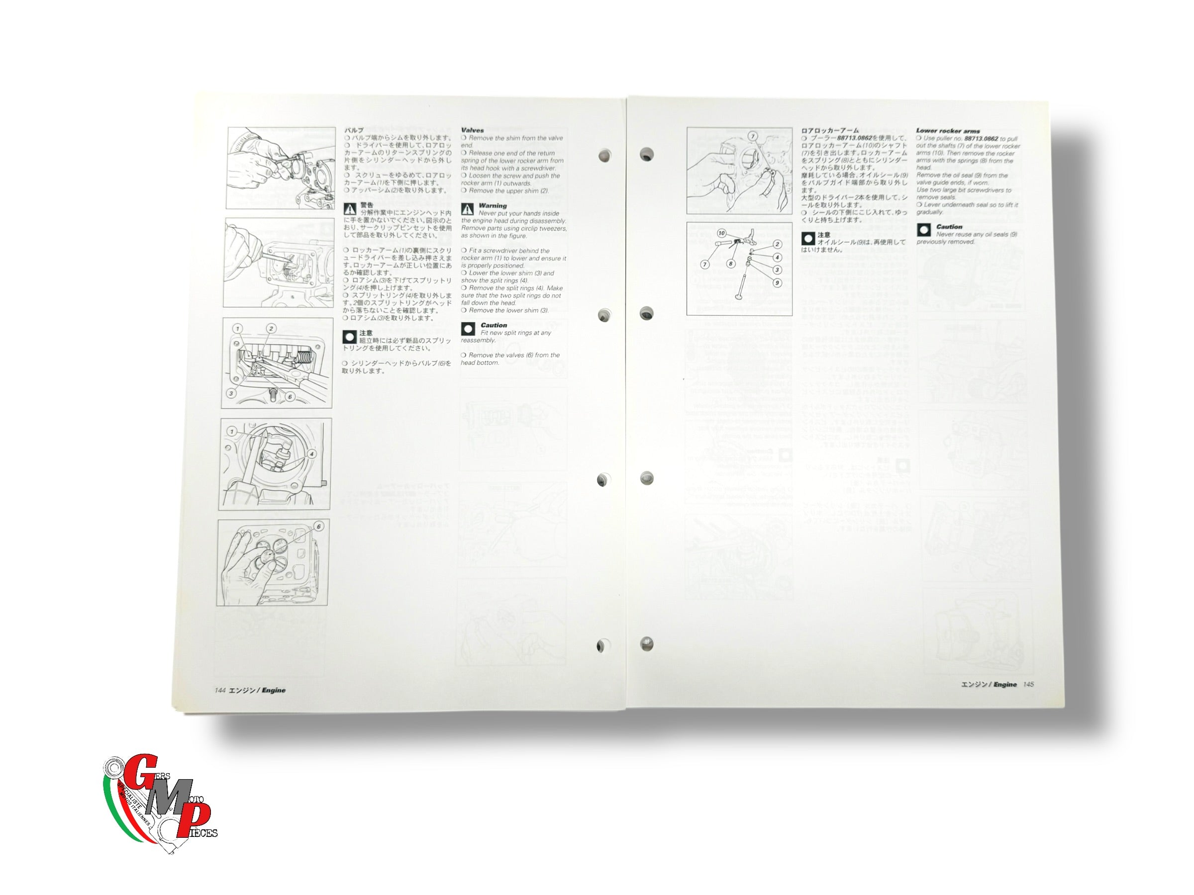 Manuel D Atelier 996S 2001 Jap/anglais NEUF - Ducati